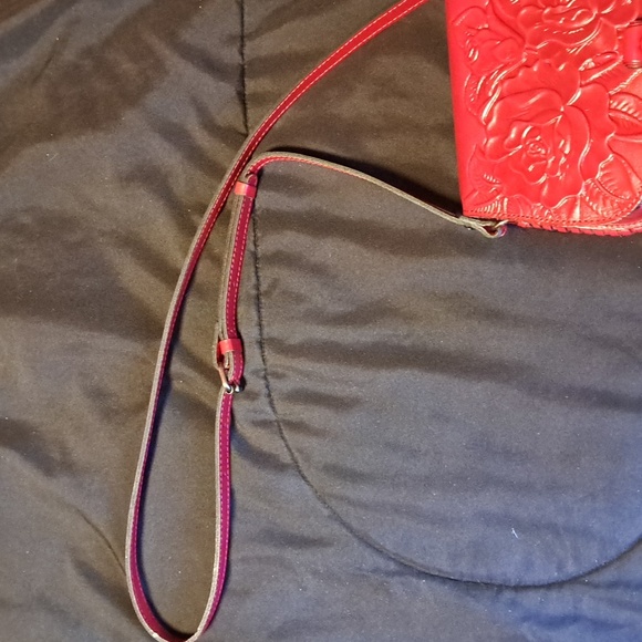 NWT Patricia Nash Finch Crossbody Bag in Lava - Picture 10 of 13